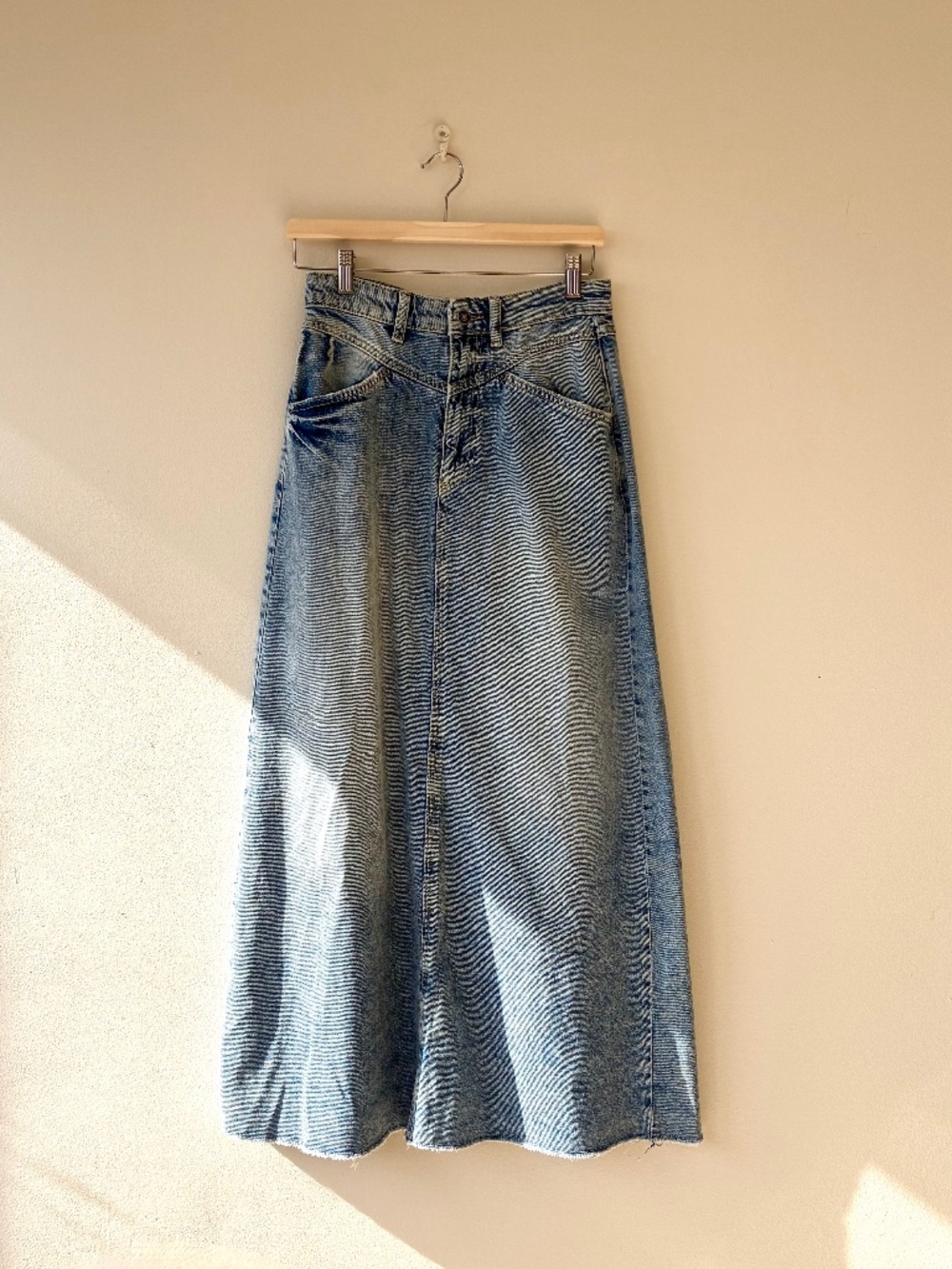 We The Free Denim Skirt